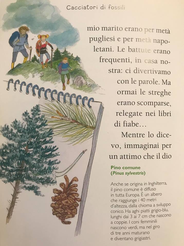 cacciatori di fossili pagina interna mondadori